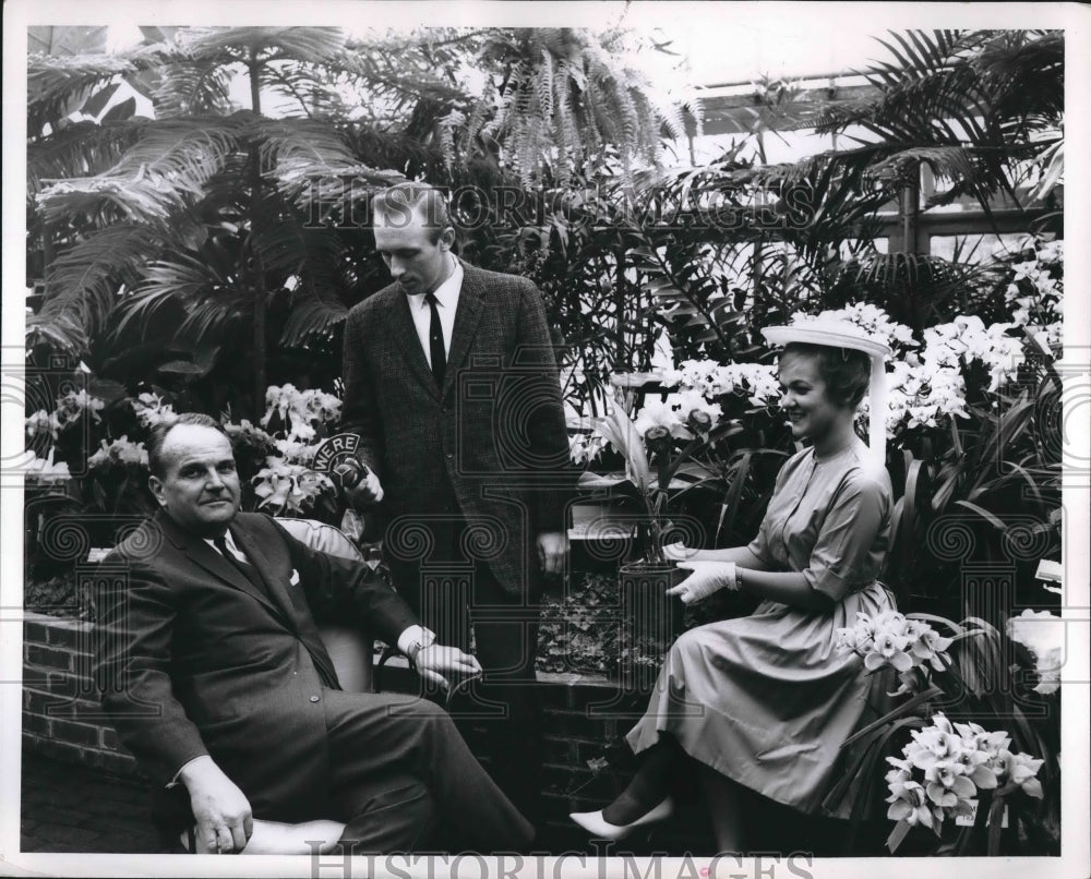 1962 Albert Neill, Neill&#39;s Greenhouses, Jack Daniels, Doris Sarvonic - Historic Images