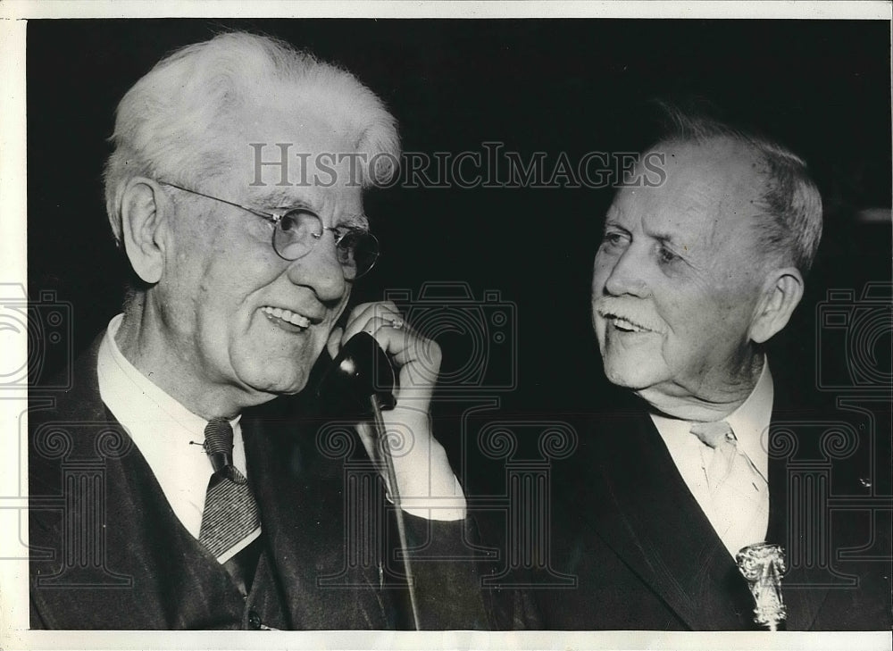 1940 Dr GV Newcomer Elwood Indiana Wendell Winkie Republican - Historic Images