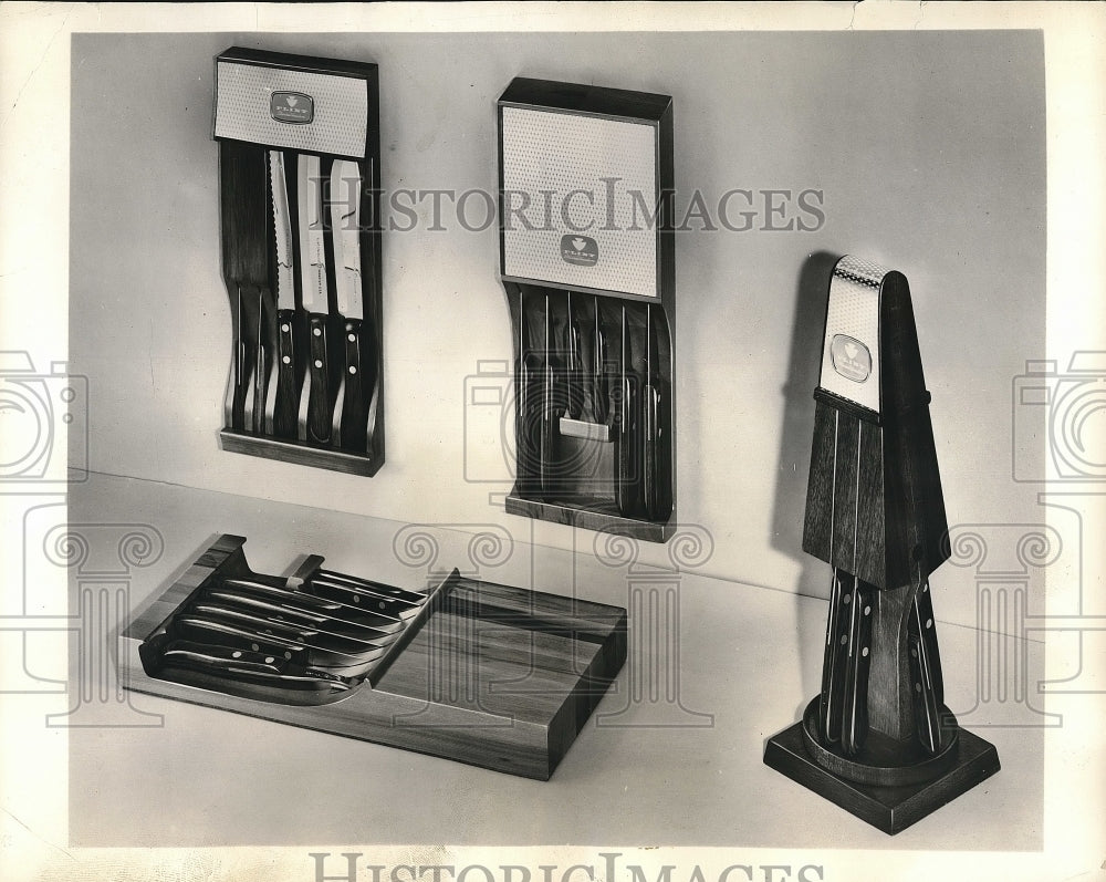 1958 New Ekco Products cutlery sets  - Historic Images