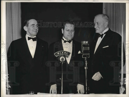 1938 New Radio Station to Improve Inter - Historic Images