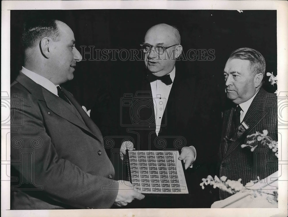 1947 Joseph Lawler, Harrison Shoulder and Dr. Edward Cunniffe - Historic Images