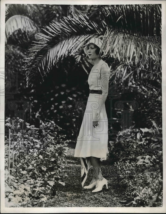 1932 Socialite Mrs. John Walton Livermore  - Historic Images