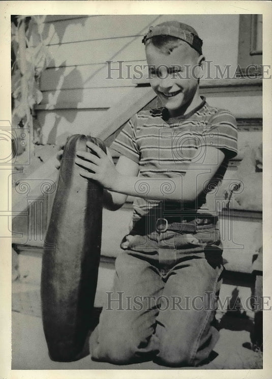 1943 David Osborne in Fairbanks Alaska  - Historic Images