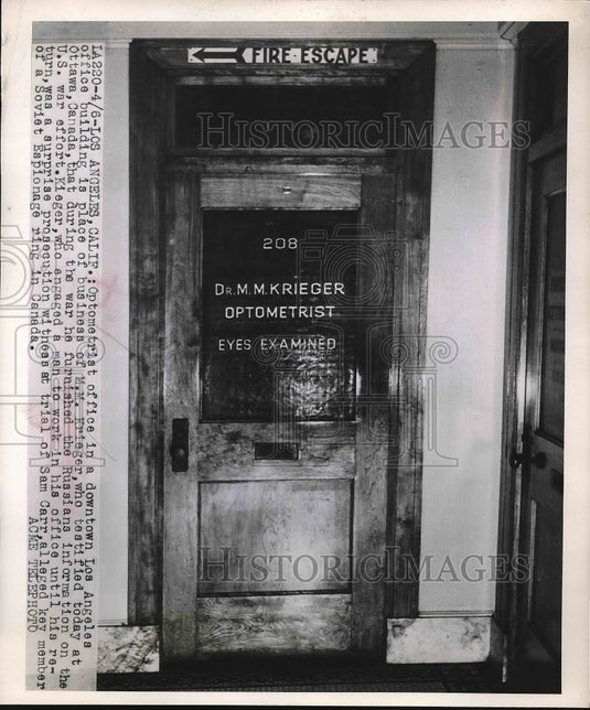1949 Office of Dr. M.M. Krieger  - Historic Images