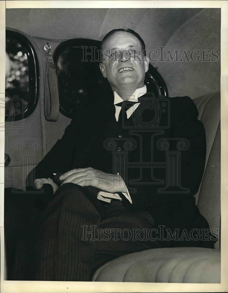 1938 Press Photo Rev.Richard Hegarthy,Pastor of the Port Wash. Methodist Church. - Historic Images
