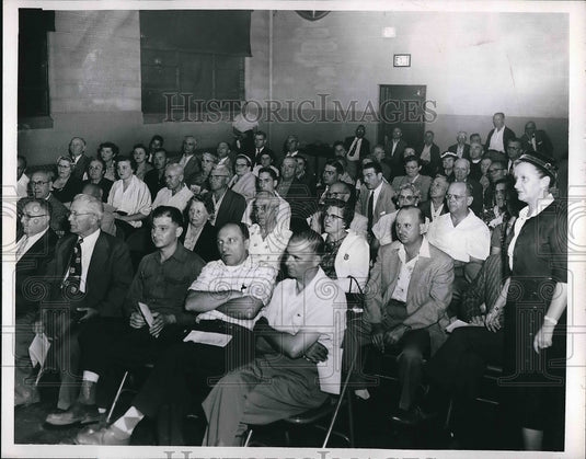 1956 Parking Protest at East End Neighborhood House  - Historic Images