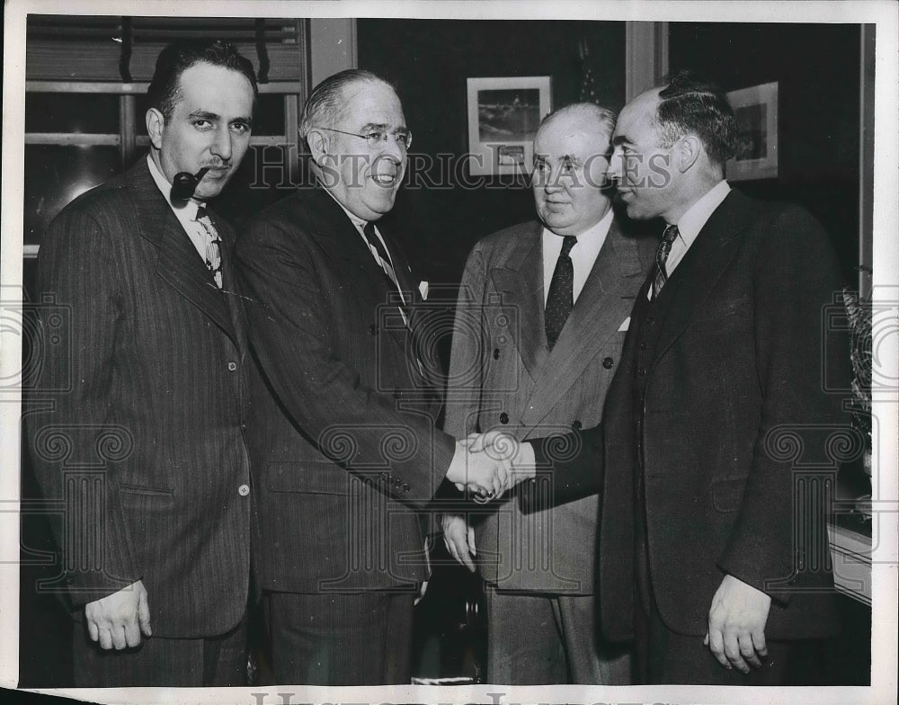 1946 Pittsburgh, Pa. H Lepsitz, D Lawrence, J Kane, G Mueller - Historic Images