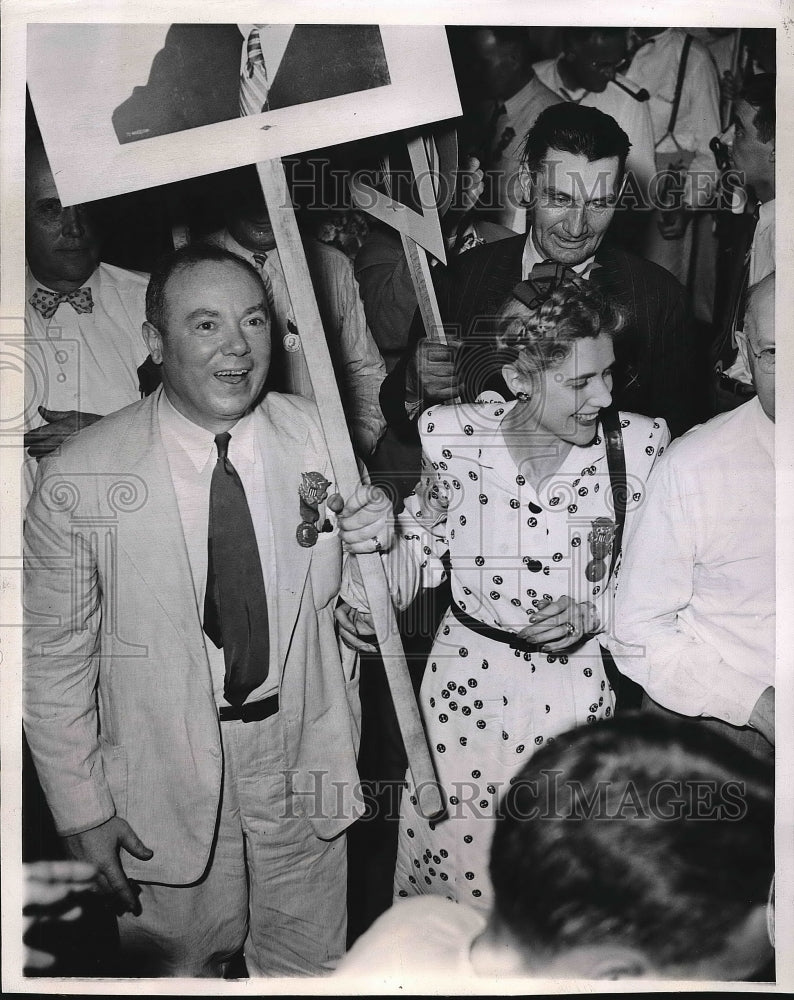 1944 Clare Boothe Luce Dwight Girswold Republican National Convene - Historic Images