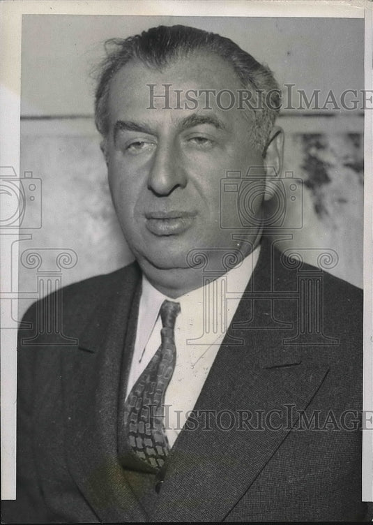 1934 Irving Levinson General Manager Of Factory Arrested On Charges - Historic Images