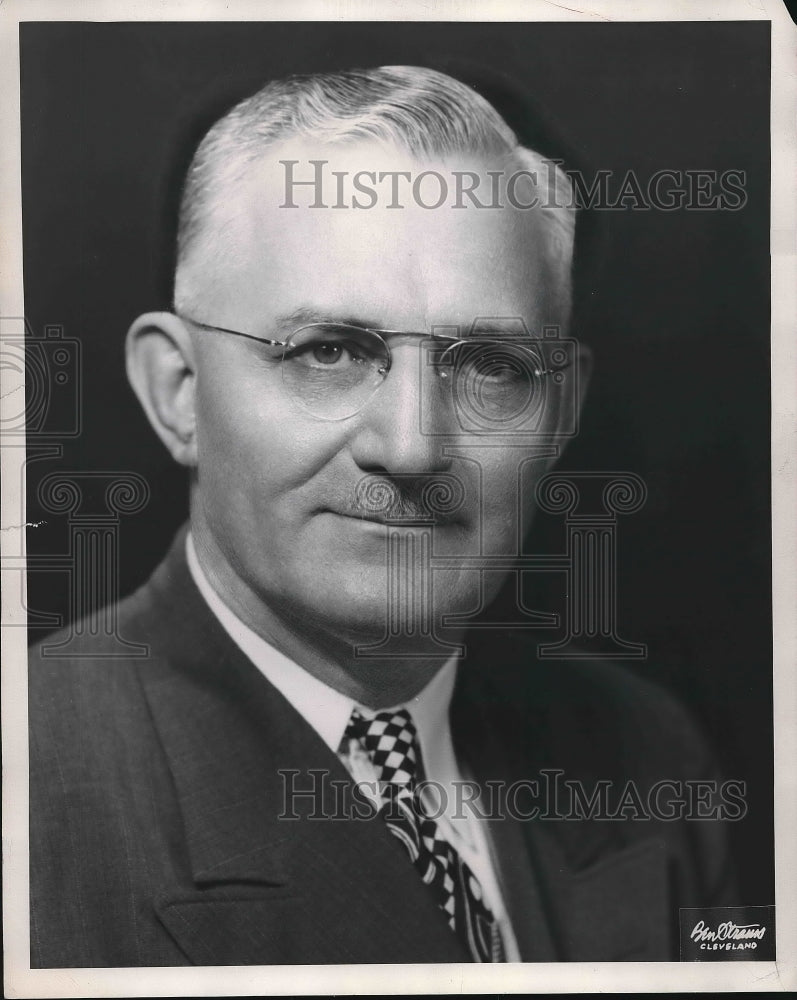 1948 Press Photo Cleveland, Ohio politician John Lewandowski - nea83664 - Historic Images
