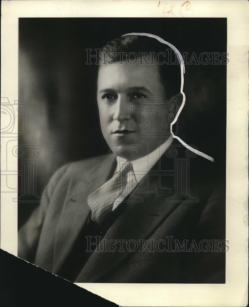 Robert W. Woodruff Sitting Down With Suit &amp; Tie  - Historic Images