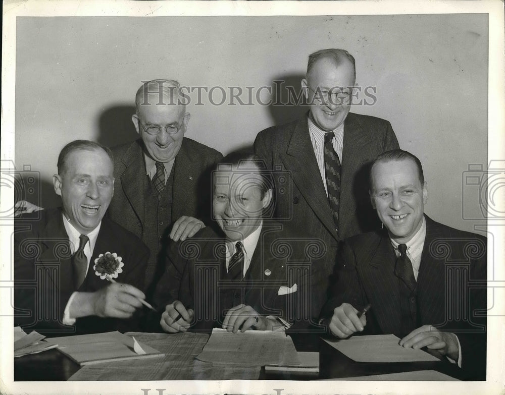 1940 Press Photo Leader of the United Campaign Committee in Kansas City, Mo. - Historic Images