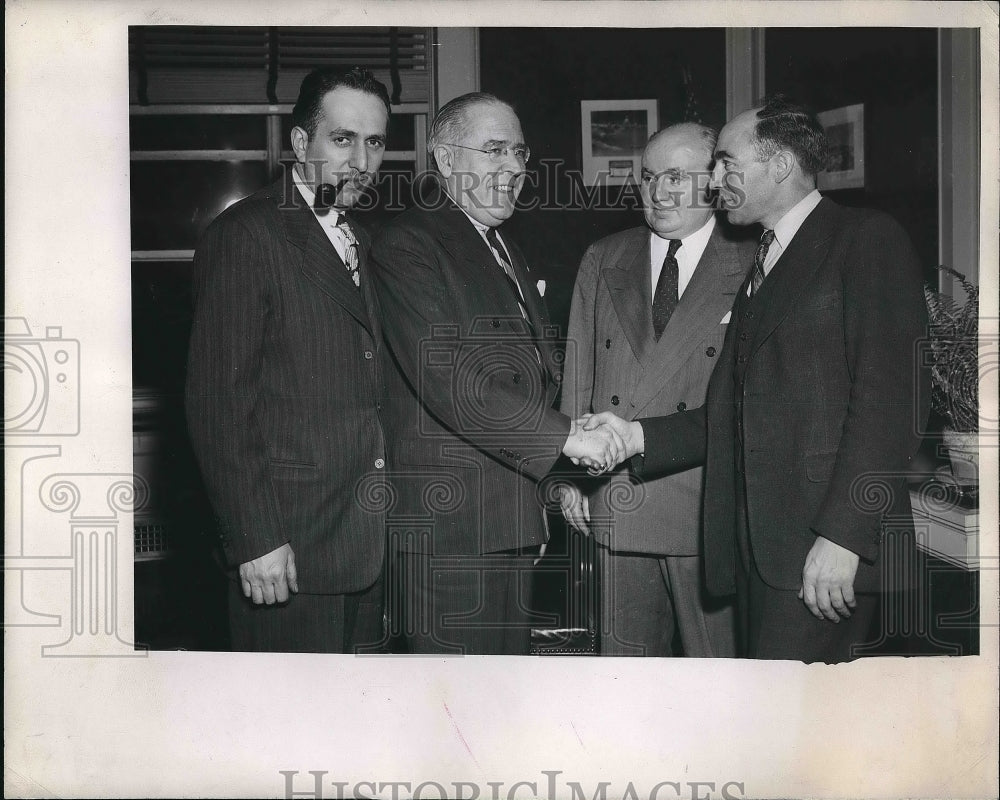 1946 Herman Lepsitz, D Lawrence, John Kane, G Mueller, Power Strike - Historic Images