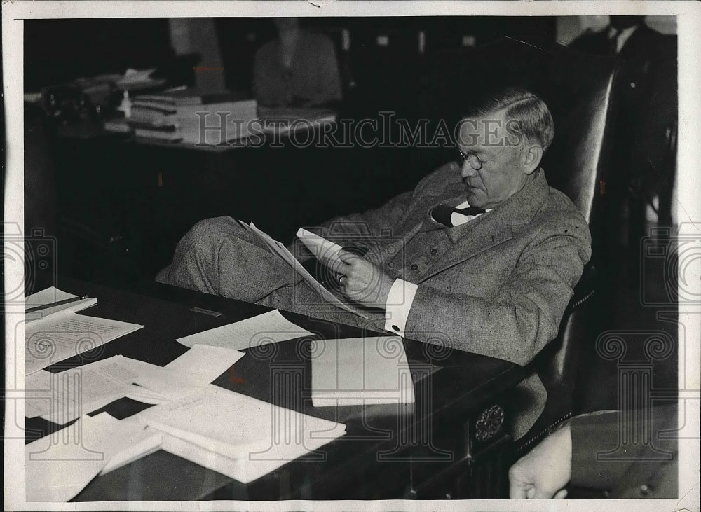 1933 Sen. Charles McNary of Oregon  - Historic Images