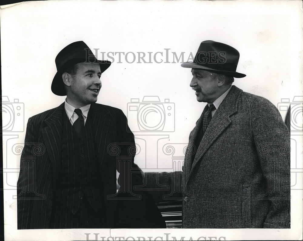 1941 Norman A. Robertson and Brig. Gen. P. Vanier  - Historic Images