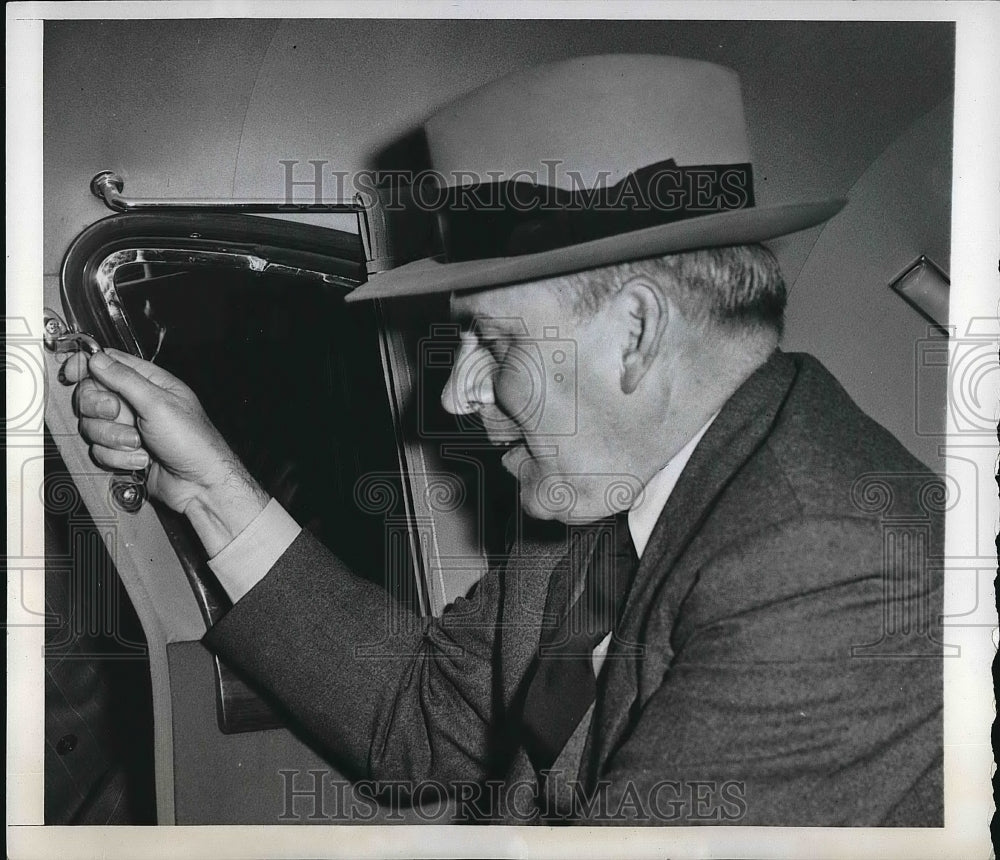 1949 Press Photo John J. McClox US High Commissioner In Paris France - Historic Images