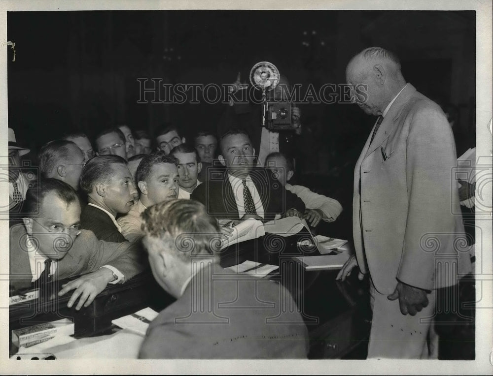 1937 Press Photo Undersecretary McGill and Rep. Doughton - nea84022 - Historic Images