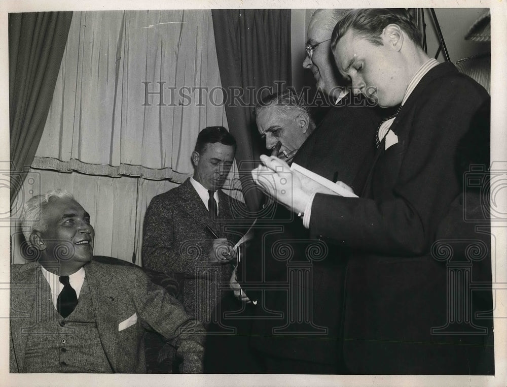 1938 Press Photo High Commissioner Paul McNutt in Washington DC - nea84023 - Historic Images