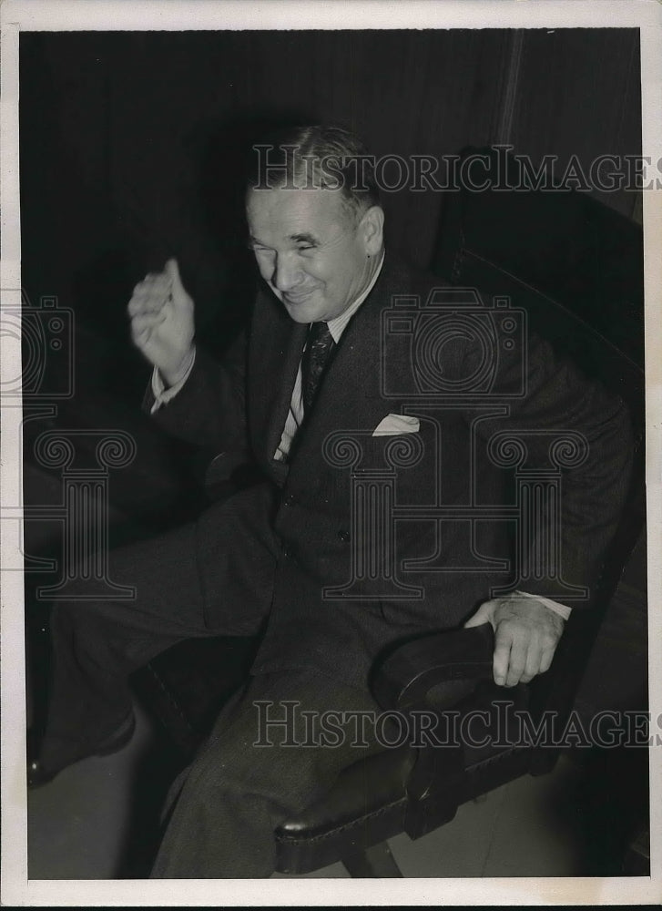 1937 Nominee for mayor Jeremiah Mahoney  - Historic Images