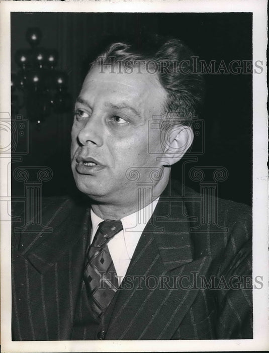 1949 Maurice Malkin testifying before the Senate  - Historic Images
