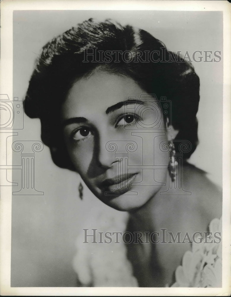 1959 Mrs Coralia de Lemus wife of Pres. JosÃƒÆ’Ã†â€Ãƒâ€šÃ‚Â© Maria Lemus - Historic Images
