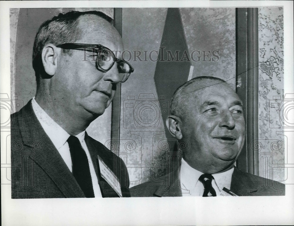 1962 Sylvester C. Smith Jr &amp; an unknown man  - Historic Images