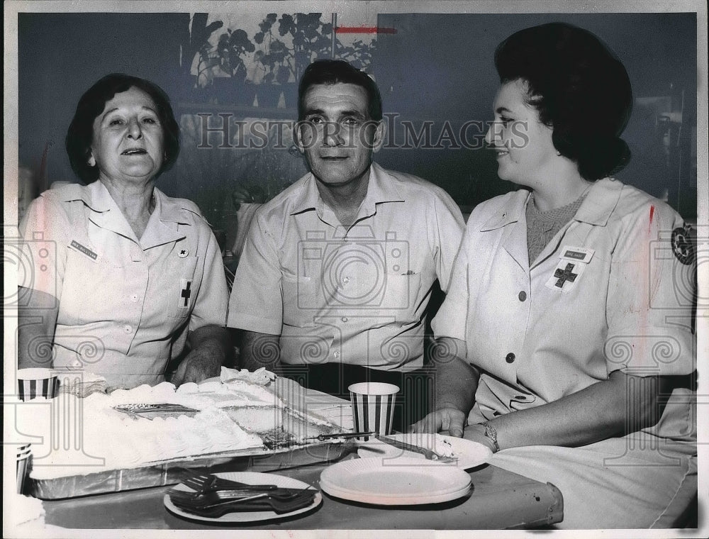 1967 Mrs. Mary Sullivan, Reese Lewis and Mrs. Ronald Nash - Historic Images