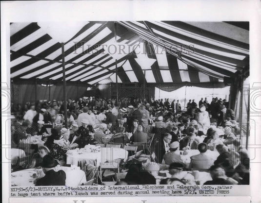 1959 Stockholders of international telephone and telegraph Corp. - Historic Images