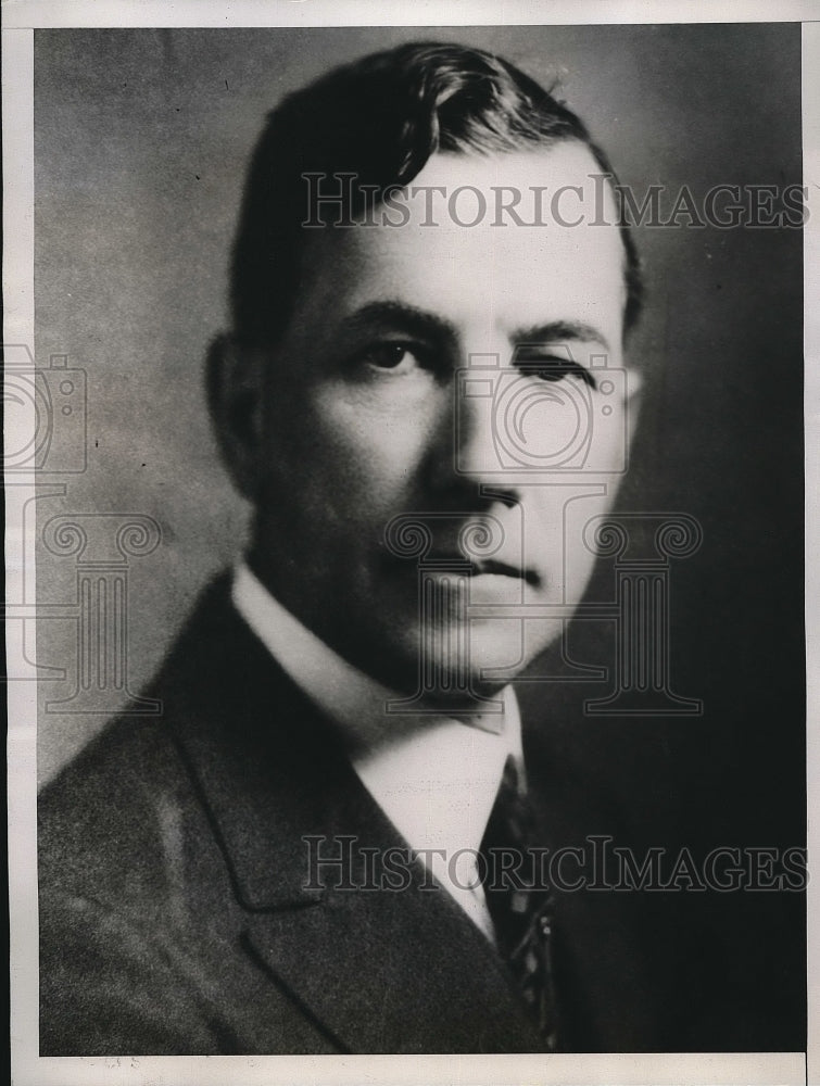 1934 Democratic Nominee For Governor of Michigan Judge Arthur Lacy - Historic Images