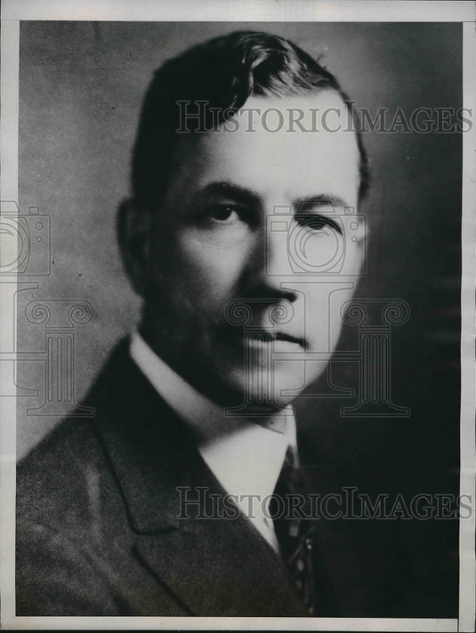 1934 Press Photo Democratic Nominee for Governor of Michigan Judge Arthur Lacy - Historic Images