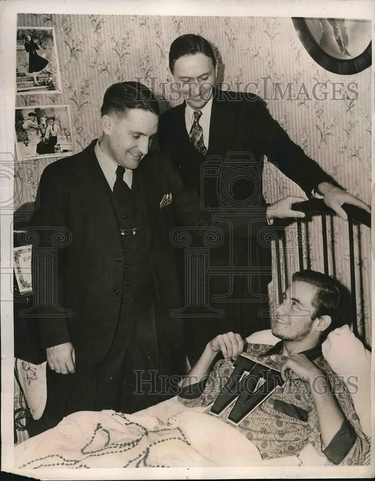1939 John Walker High School Football Player & Coach Gail Chubb - Historic Images