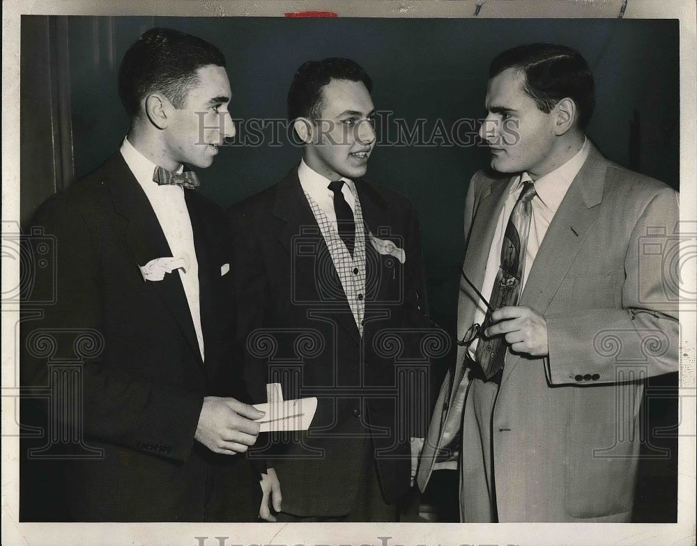 1954 Charles Lapine Frank Scarpiti &amp; Daniel Grossman  - Historic Images