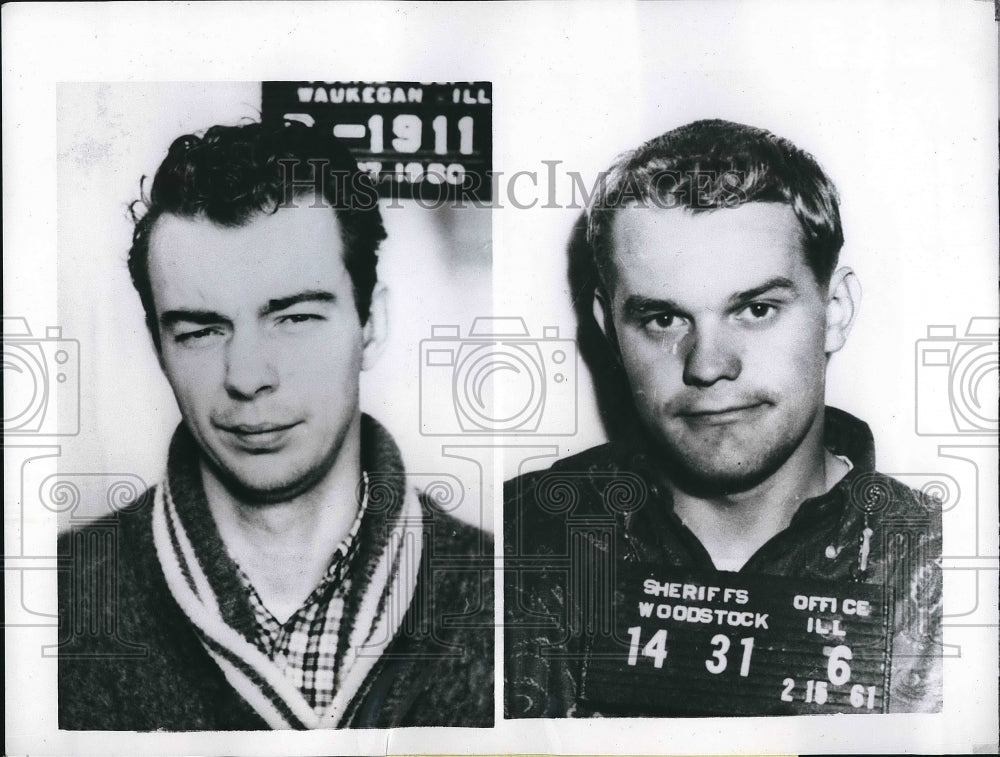 1961 Richard Micki and William Dalter arrested.  - Historic Images