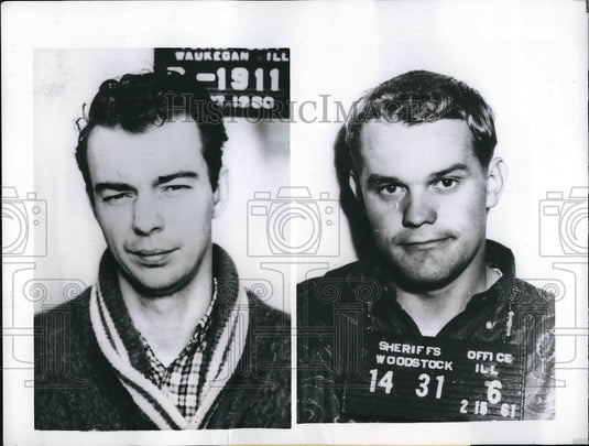 1961 Richard Micki and William Dalter arrested.  - Historic Images