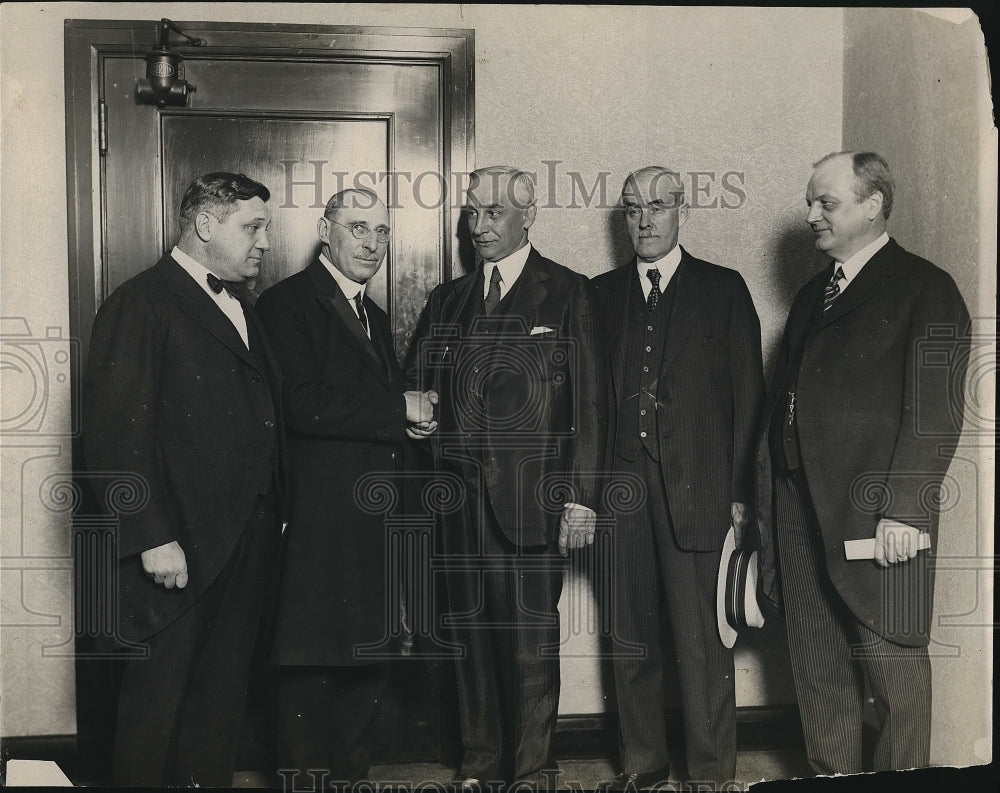 1926 Senators and Governers stand in front of a door.  - Historic Images