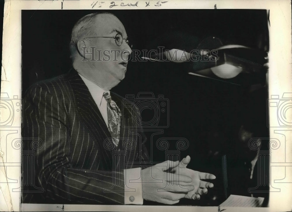 1942 Press Photo Donald Nelson, War Production Board, - nea84856 - Historic Images