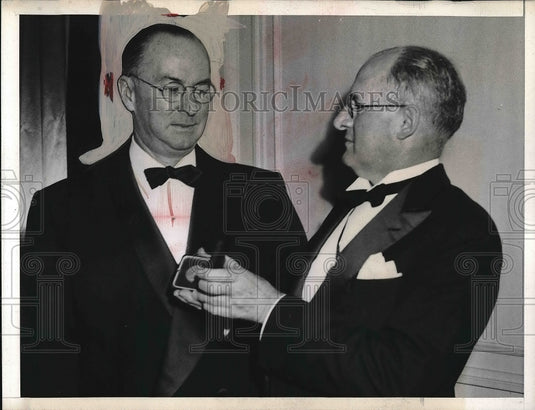 1943 War production board, Donald Nelson, P Schauble. Poor Richard's - Historic Images