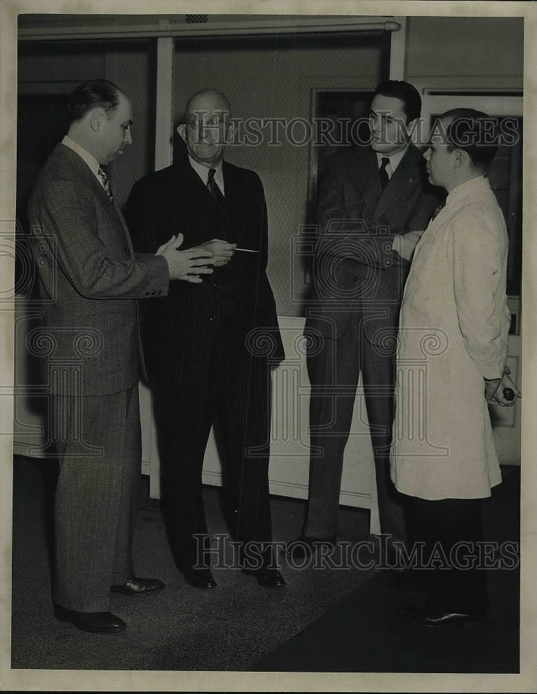 1947 Dr. E.H. Cawfis, Charles L. Sherwood, Dr. R.E. Bennett, Dr. - Historic Images