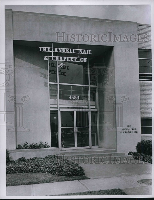 1955 Press Photo Angell Nail & Chaplet Co. - nea85143 - Historic Images
