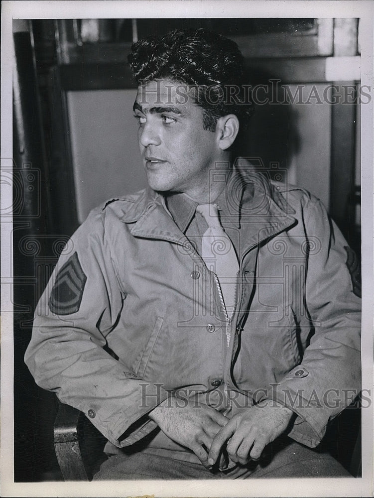 1946 Sergeant Seymour Sherman Suspect In Kidnapping Crime - Historic Images