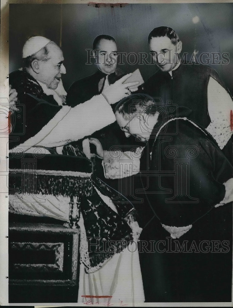 1953 James Francis Mcintyre Cardinal Catholic Church  - Historic Images
