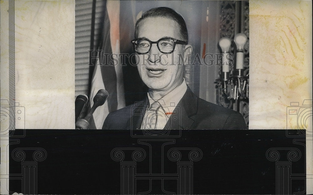 1963 Senator Estes Kefauver Hospitalized  - Historic Images