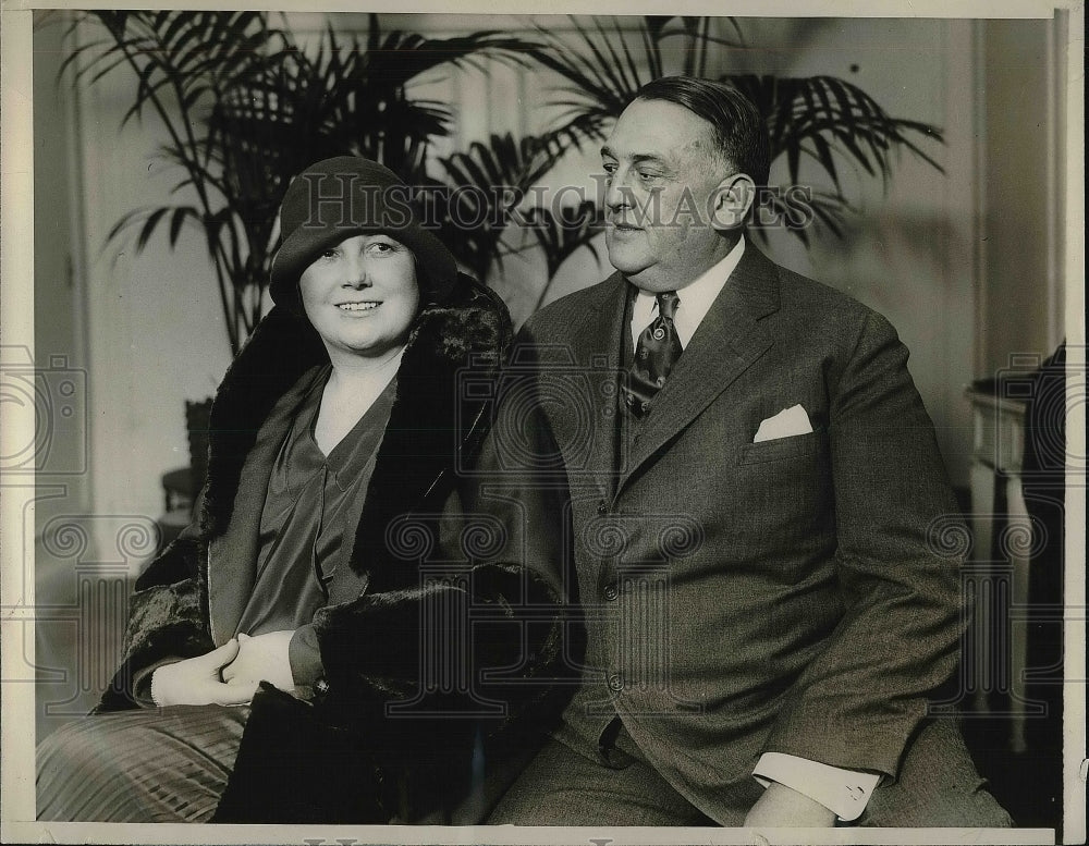 1927 Former Princeton "Big Bill" William Edwards, Fiance Steelsmith - Historic Images