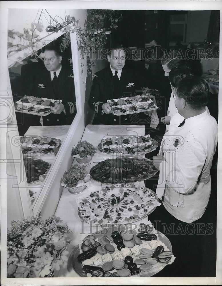 1946 Press Photo Students at US Maritime Service Training station - nea85692-Historic Images