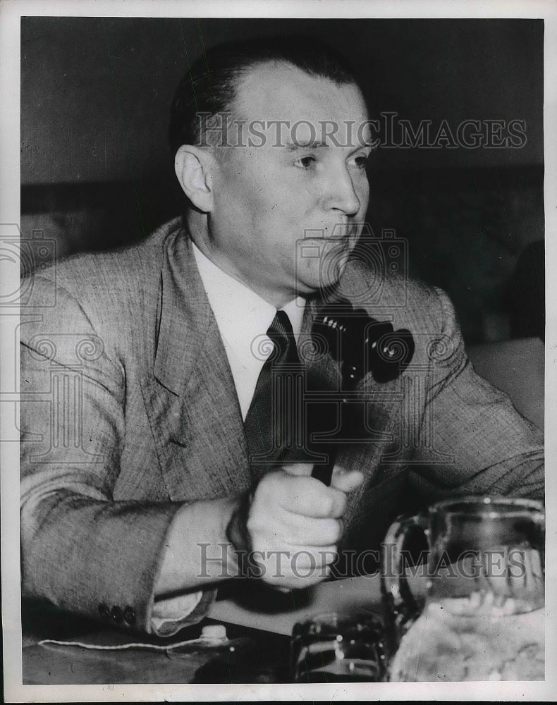 1952 Press Photo Soviet UN Delegate Jacob Malik - Historic Images