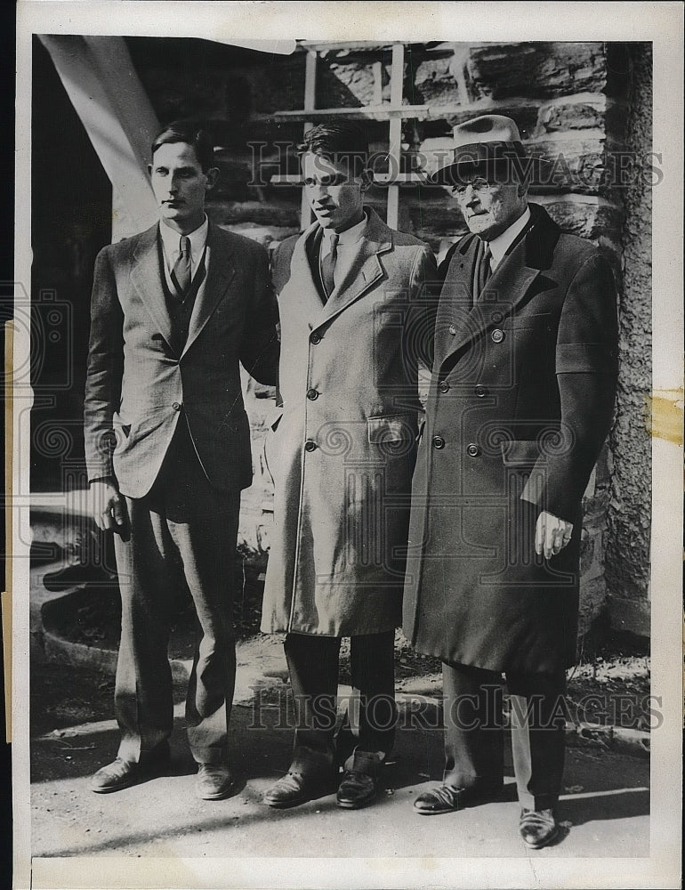 1932 Press Photo William Allen, Edward Allen, and Horace Allen - nea86376 - Historic Images