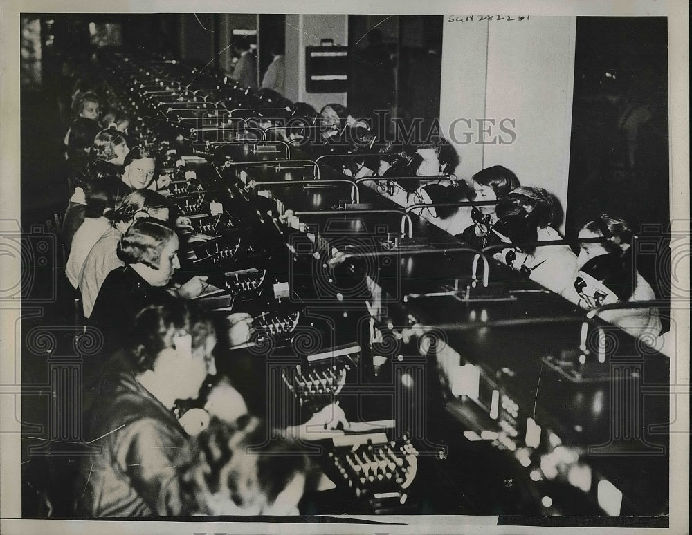 1934 Exchange of the serviceable Hygienic Room  - Historic Images