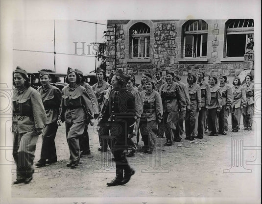 1940 Swiss Women Ambulance Drivers  - Historic Images