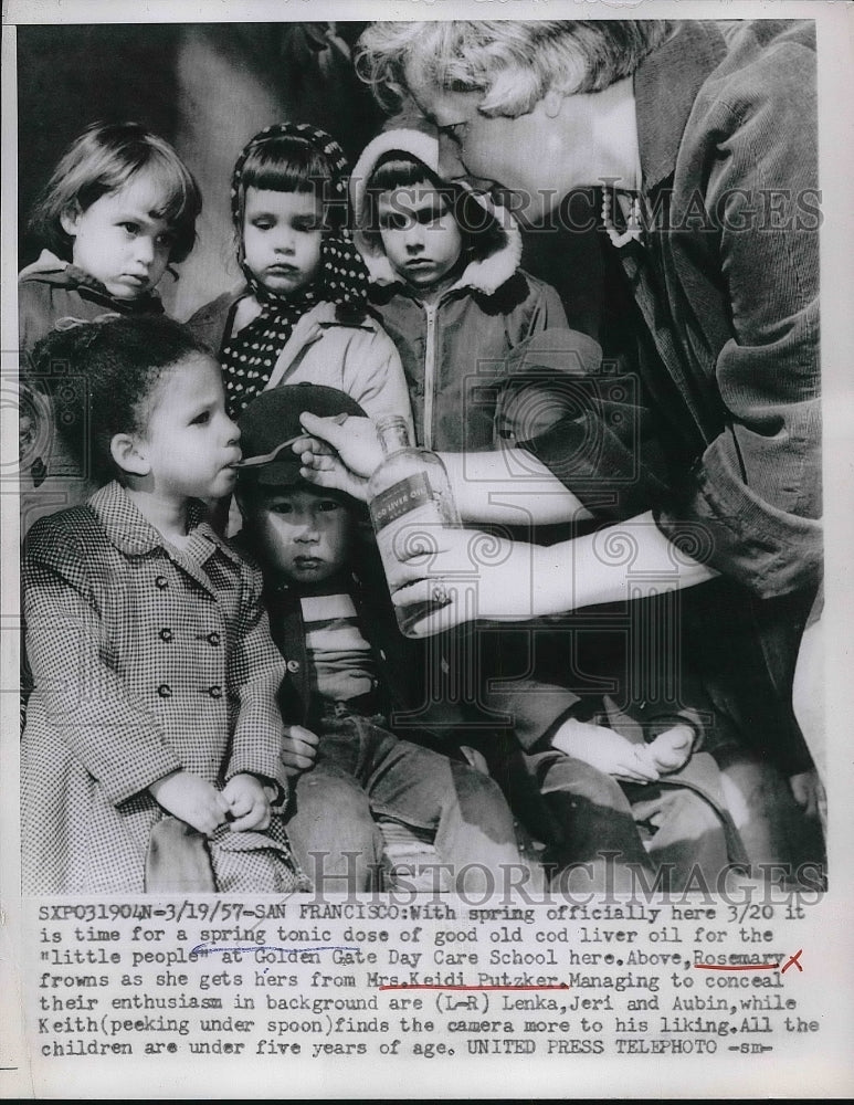 1957 Mrs. Kiedi Putzker, Golden Gate Day Care School  - Historic Images
