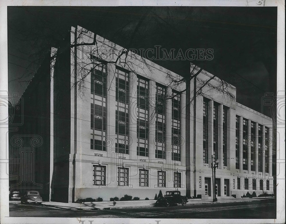 1945 Press Photo Timken Vocational High School In Canton Ohio - nea87015 - Historic Images
